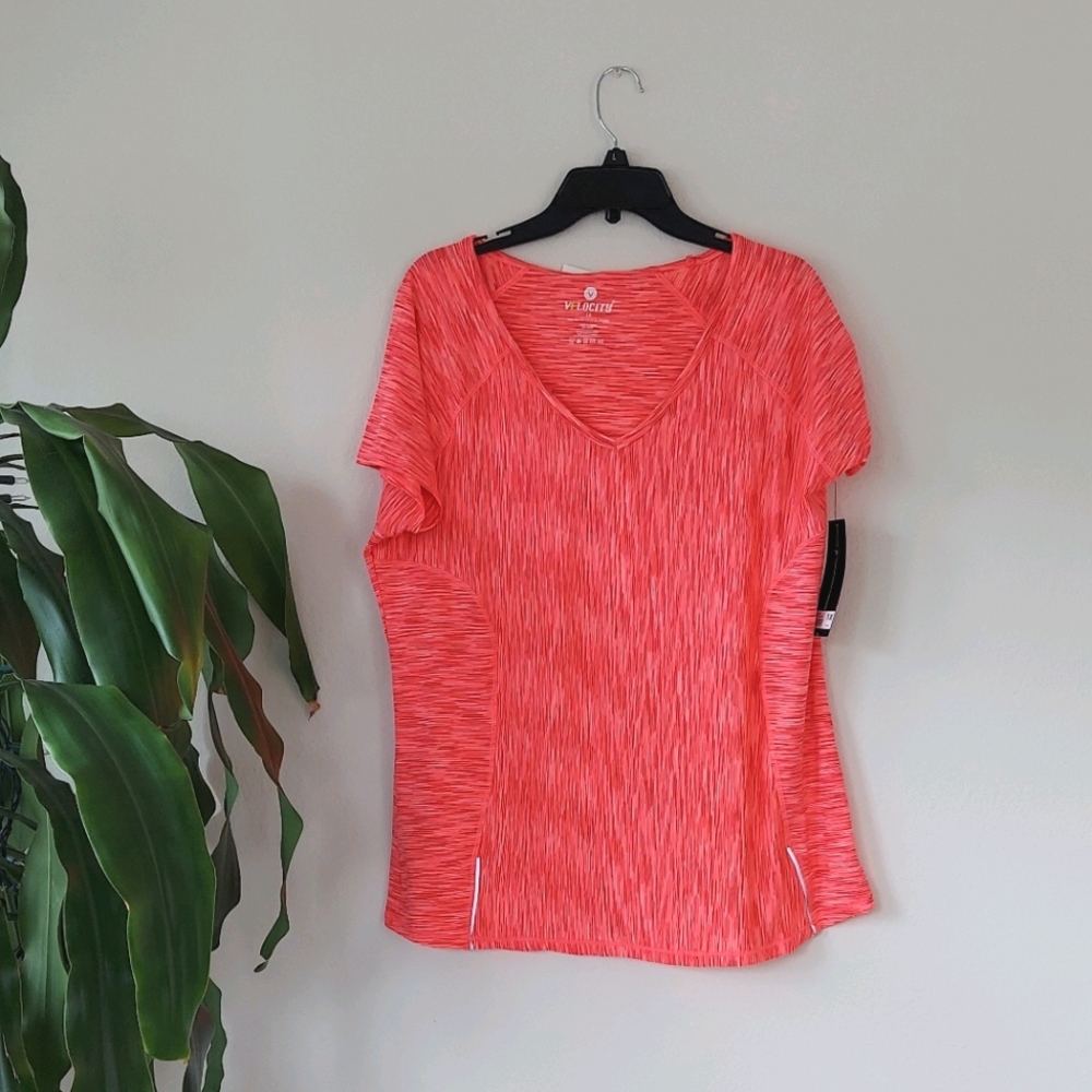COPY - NWT Velocity Sportswear Yoga  Top 1X